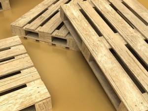 photorealistic wood pallet high res Modello 3D