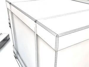 photorealistic cardboard box  pallet high res Modèle 3D