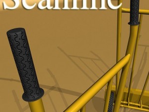 hand truck high res textures 3D Модель