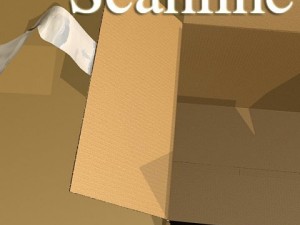 hand truck  cartons high res 3D-Modell