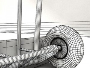 hand truck  cartons high res 3D-Modell