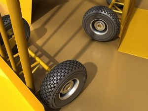 hand truck  55 gallon drums high res Model 3D