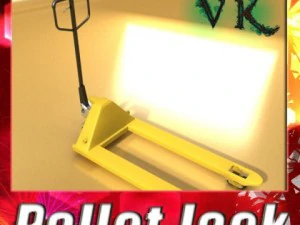 elevato dettaglio del transpallet Modello 3D