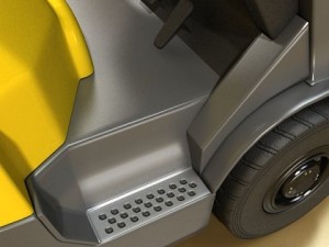 forklift high detail Modello 3D