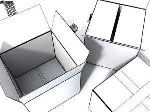 industrial shelving  props high detail Modello 3D