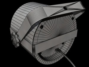 realistic stage light 01 3D Model