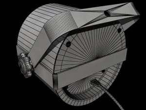 realistic stage light 01 3D Model