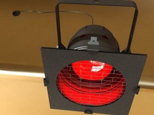 spotlight stage light 04 3D Model