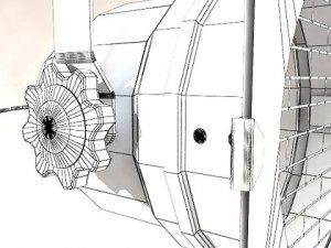 spotlight stage light 04 3D Model