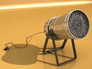 spotlight stage light 05 3D Model