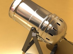 spotlight stage light 05 3D Model