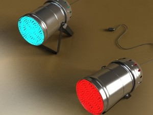 spotlight stage light 05 3D Model