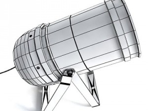 spotlight stage light 05 3D Model