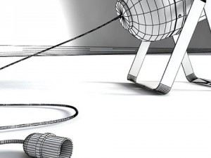 spotlight stage light 05 3D Model