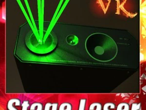 realistic stage lights collection 6 items 3D Model