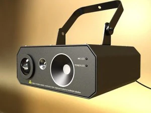 realistic stage lights collection 6 items 3D Model
