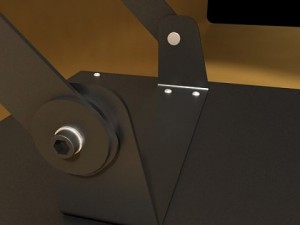 realistic stage lights collection 6 items 3D 模型