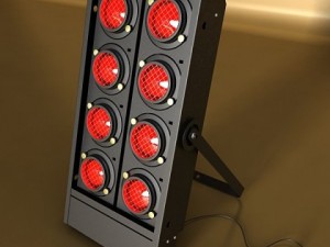circle truss with stage lights high detail 3D 模型