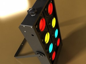 circle truss with stage lights high detail 3D 模型
