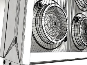 circle truss with stage lights high detail 3D 模型