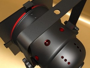 circle truss with stage lights high detail 3D 模型