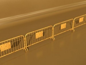barrier fence high detail 100 x 100 3Dモデル