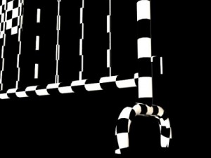 barrier fence high detail 100 x 100 3Dモデル
