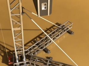stage speaker truss high detail 3D मॉडल