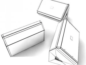 stage amp high detail 3D Model