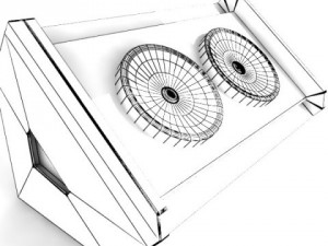stage amp high detail 3D Модель