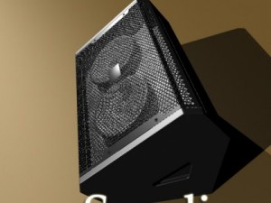 stage amp high detail 3D Модель