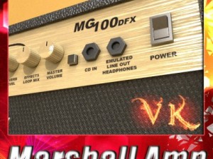 marshall amplifier 100 w high detail 3D मॉडल