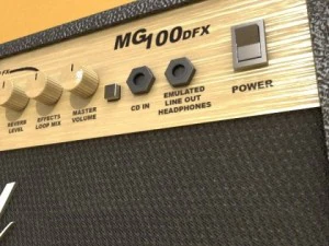 marshall amplifier 100 w high detail 3D Model