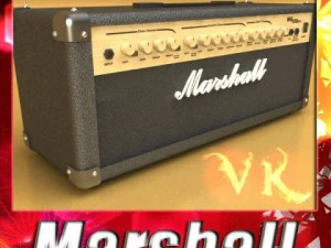 Усилитель Marshall серии MG с высокой детализацией 3D Модель