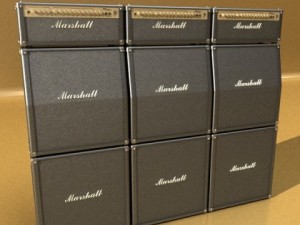 stage amplifier high detail Modelo 3D