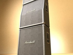 stage amplifier high detail Modelo 3D
