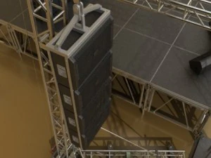 stage equipment mega pack high detail 3D Model
