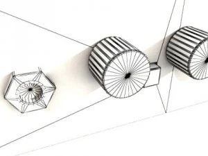 stage equipment mega pack high detail 3D Model