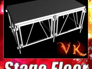 stage equipment mega pack high detail 3D Model