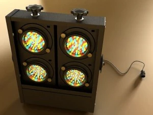 stage equipment mega pack high detail 3D Model