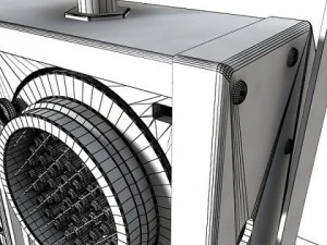 stage equipment mega pack high detail 3D Model