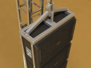 stage equipment mega pack high detail 3D Model