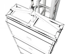 stage equipment mega pack high detail 3D Model