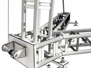 stage equipment mega pack high detail 3D Model