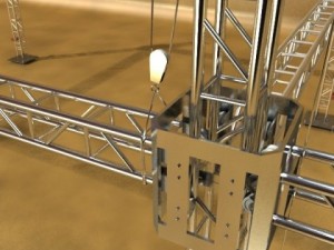 stage equipment mega pack high detail Model 3D