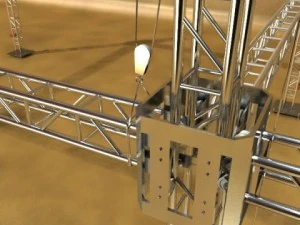 stage equipment mega pack high detail 3D Model