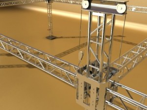 stage equipment mega pack high detail Model 3D