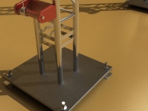 stage equipment mega pack high detail Model 3D