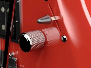 electric guitar high detail Modelo 3D