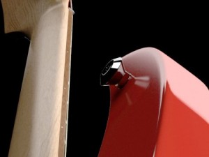 electric guitar high detail Modelo 3D